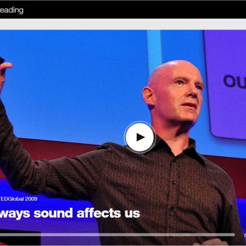 TED Talk Sound & Acoustics