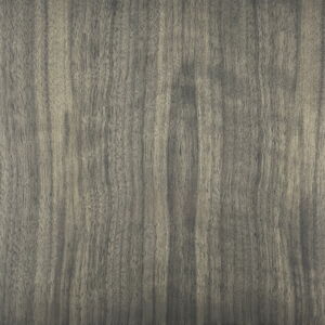 Close-Up of a Gray Wood Grain Texture with Vertical Lines