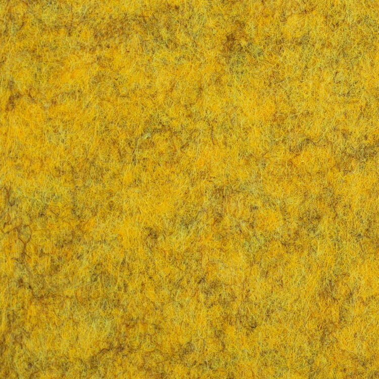 Close-Up of Yellow Fibrous Texture with Intricate Details