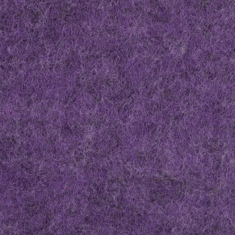 Close-up of a Purple Felt Texture with Detailed Fibers