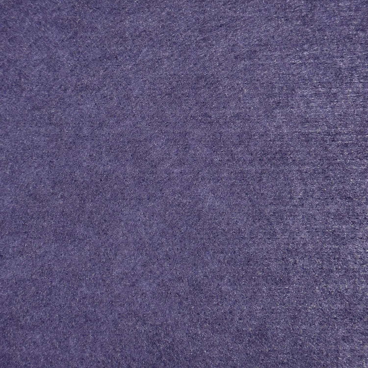 Close-Up View of a Purple Fabric Texture, Showing Detailed Weave Patterns