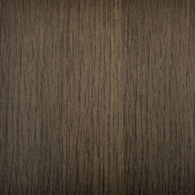 Close-Up of Dark Wood Texture with Vertical Grain