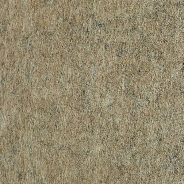 Close-up of Brown Felt Material Showing Textured Surface