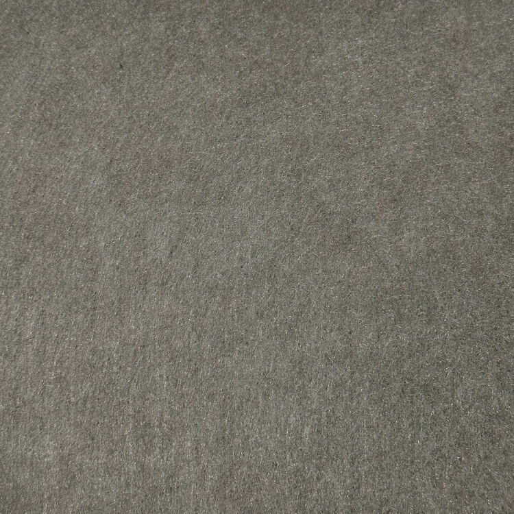 Close-Up of Grey Felt Fabric Texture, Ideal for Backgrounds and Overlays