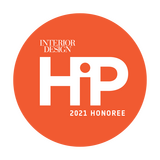 2021 HiP Honoree badge for Interior Design