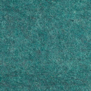 Close-Up View of a Dark Green Felt Texture, Highlighting Its Fibrous Details