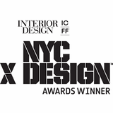 NYC Design Awards Winner Logo Featuring Bold Typography