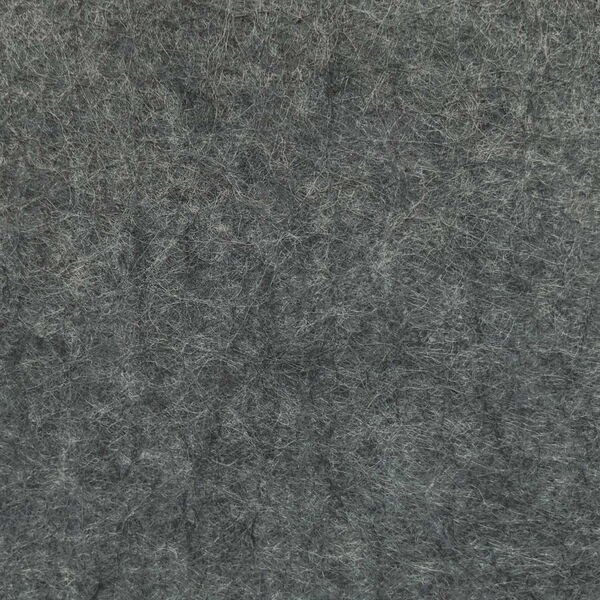 Close-Up of a Grey Felt Texture with Interwoven Fibers