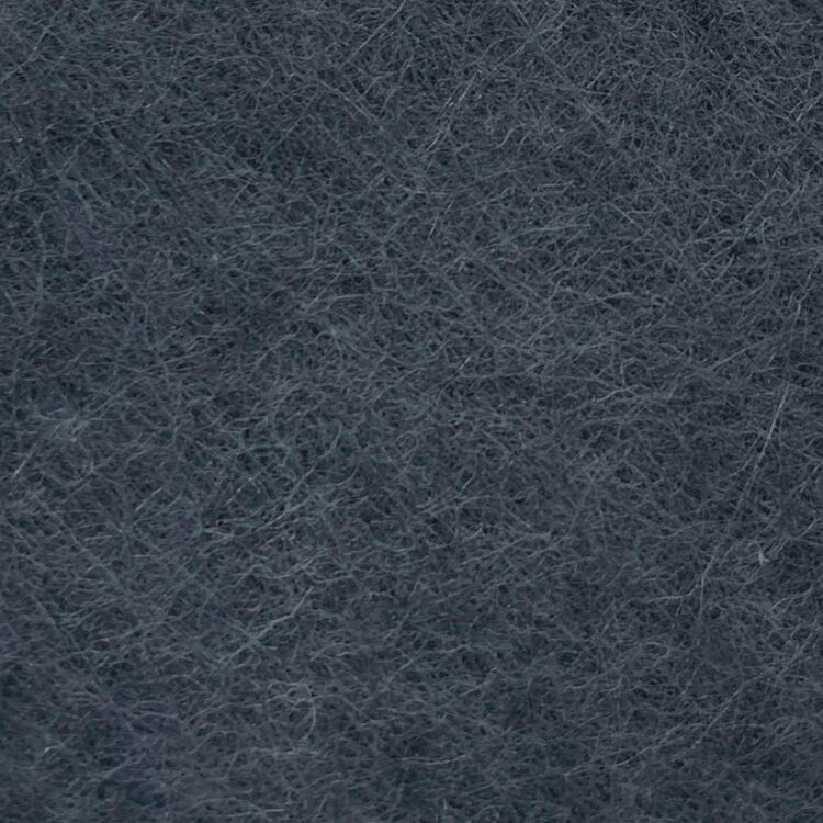 Close-Up View of a Dark Grey Textured Fabric Surface