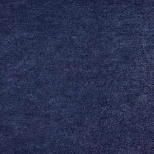 Close-Up Image of Dark Blue Felt Fabric Texture