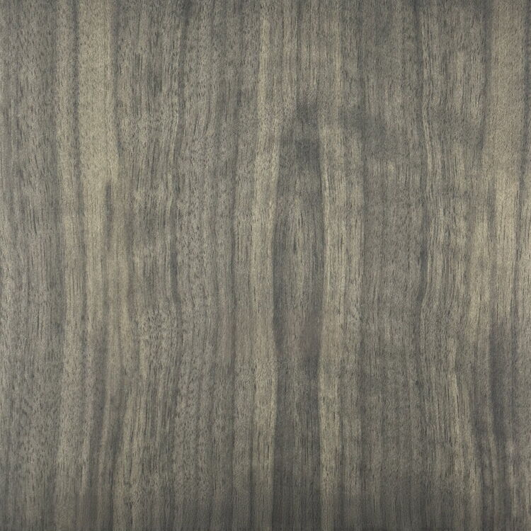 Close-Up of a Gray Wood Grain Texture with Vertical Lines