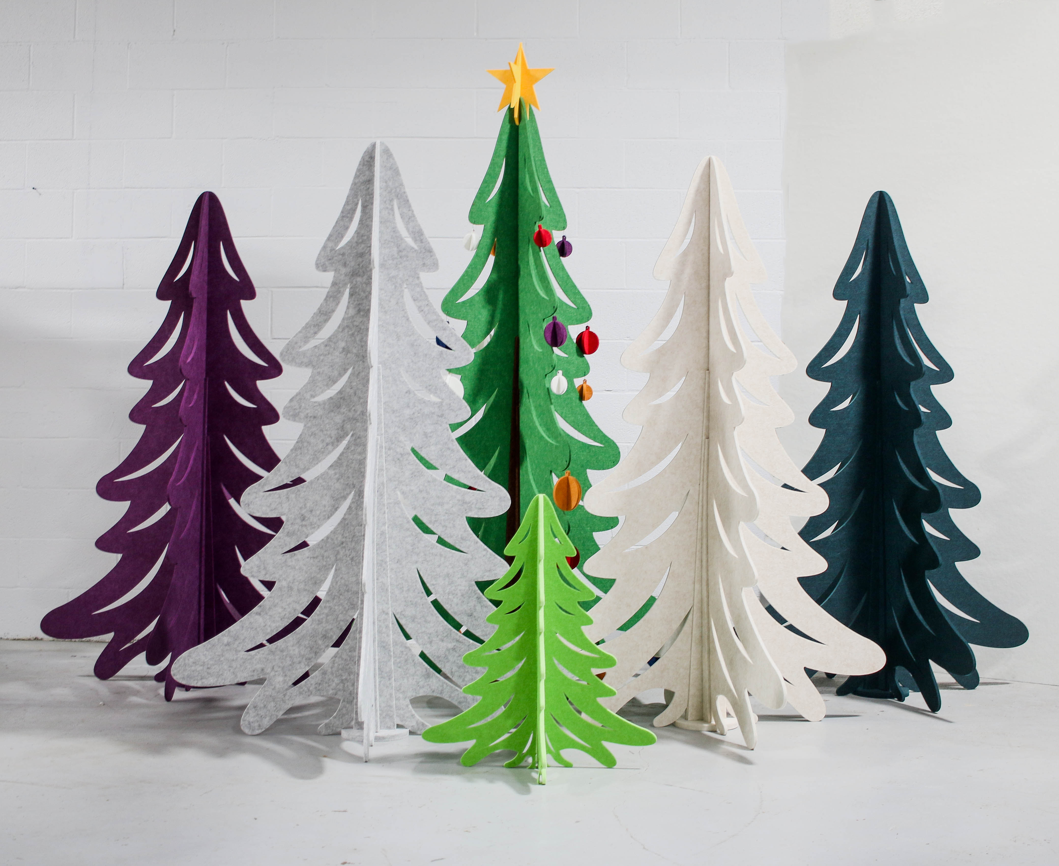 PET Felt Christmas Tree by Frasch