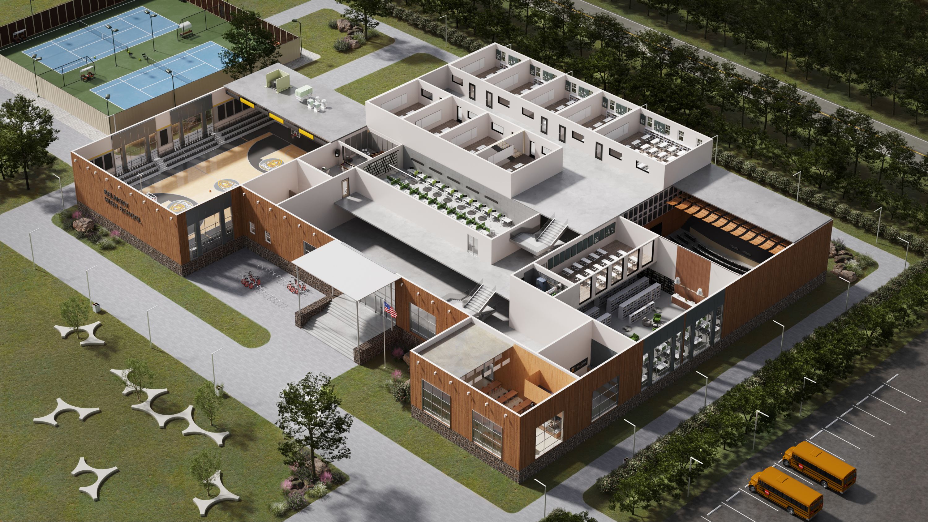 School Rendering